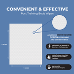 Victory Body Wipes (50 Count) Post-Workout Wipes with Tea Tree & Eucalyptus Essential Oils