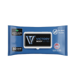 Victory Body Wipes (50 Count) Post-Workout Wipes with Tea Tree & Eucalyptus Essential Oils